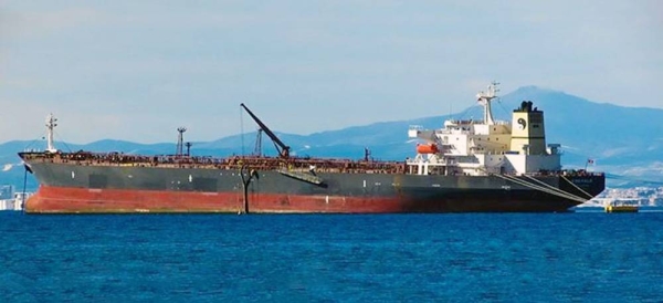 The tanker FSO Safer, in the Red Sea off Yemen. — courtesy Marine Traffic