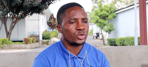 Fabien Mwingwa, an ex-combatant who is employed by MONUSCO in Goma, North Kivu province of DRC as Fire Safety Assistant. — courtesy UN/ Eskinder Debebe