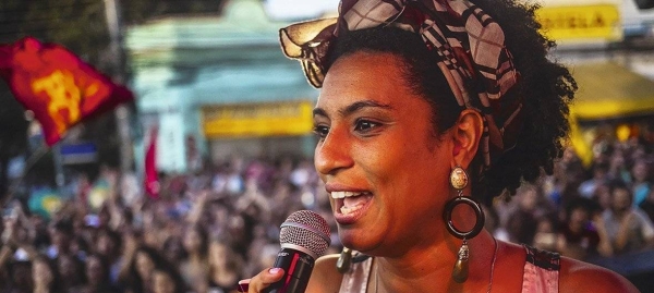 Brazilian politician and human rights activist Marielle Franco was assassinated in Rio de Janeiro on 14 May 2018.
