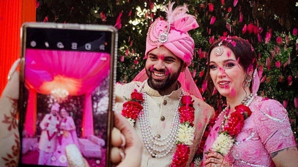 Anna and Anubhav married in an intimate ceremony on Sunday.