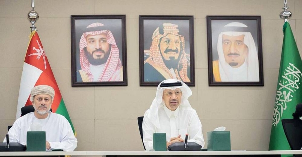 Minister of Investment Eng. Khalid Bin Abdulaziz Al-Falih met in Riyadh on Wednesday with the President of Oman Investment Authority Abdulsalam Bin Mohammad Al Murshidi.