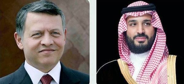 Crown Prince reassured about Jordan King’s health in phone call