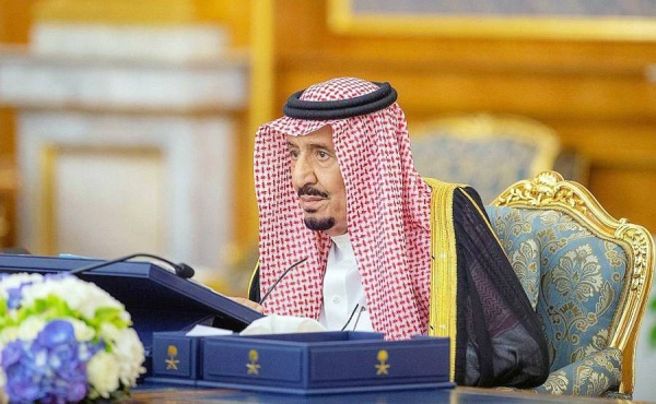 The Custodian of the Two Holy Mosques King Salman chaired the Cabinet's session held on Tuesday evening at Al-Salam Palace in Jeddah.
