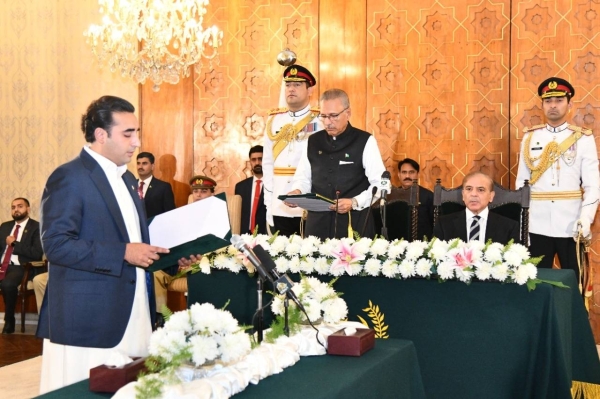 Bilawal Bhutto-Zardari takes oath as Pakistan's foreign minister