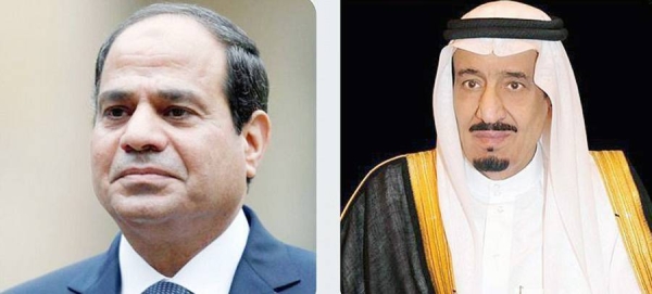 Custodian of the Two Holy Mosques receives phone call from Egypt’s president