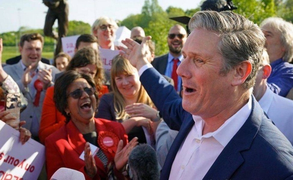 Sir Keir Starmer said Labour was set to do better in the next general election.