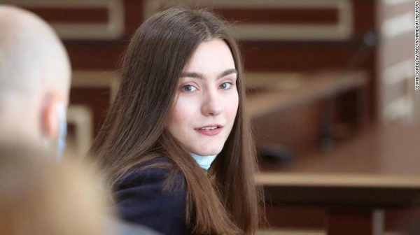 Russian citizen Sofia Sapega was also found guilty by a Belarus court of illegally collecting and distributing personal data.
