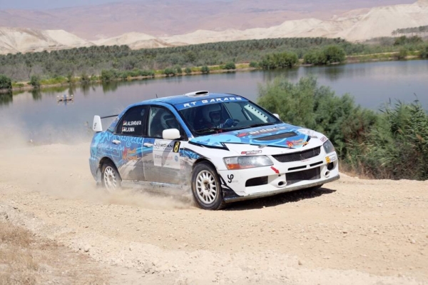 Nasser Saleh Al-Attiyah in action in Jordan in 2021.