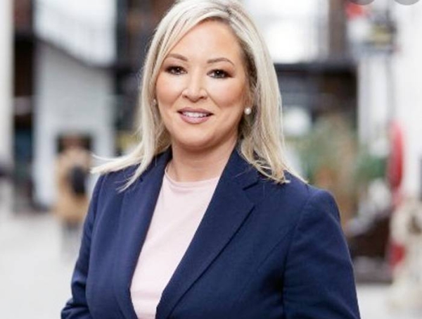 Sinn Fein's Vice President Michelle O'Neill