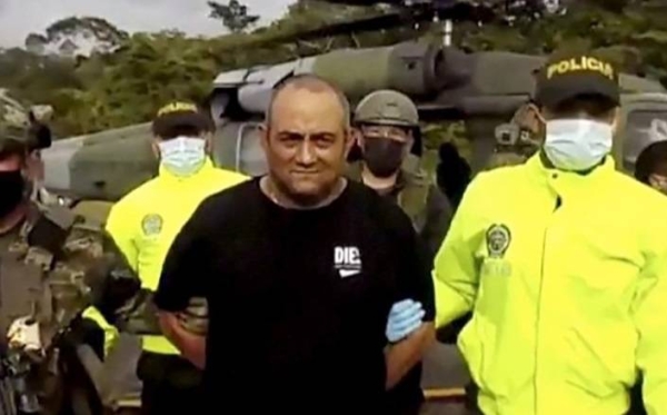 Colombian drug trafficker Dairo Antonio Usuga David, also known as 