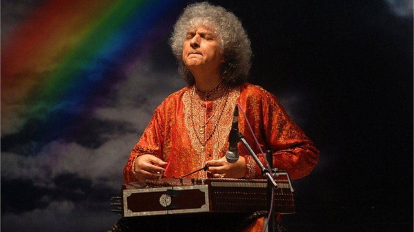 Shiv Kumar Sharma was an exponent of santoor, a dulcimer-like instrument.