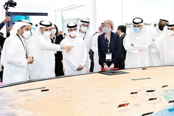 Saudi Transport General Authority President Dr. Rumaih Bin Mohammed Al-Rumaih reviewed the most prominent qualitative projects the Kingdom’s railways have been witnessing at the Middle East Rail 2022 Dubai Wednesday.
