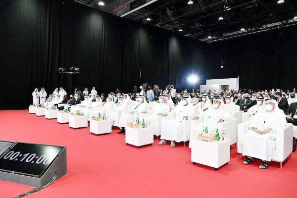 Saudi Transport General Authority President Dr. Rumaih Bin Mohammed Al-Rumaih reviewed the most prominent qualitative projects the Kingdom’s railways have been witnessing at the Middle East Rail 2022 Dubai Wednesday.