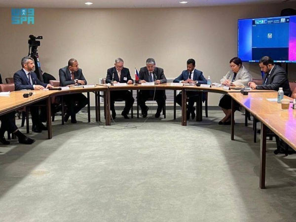 The Saudi mission organized the event in cooperation with the delegations of the Philippines and Bahrain at the United Nations.