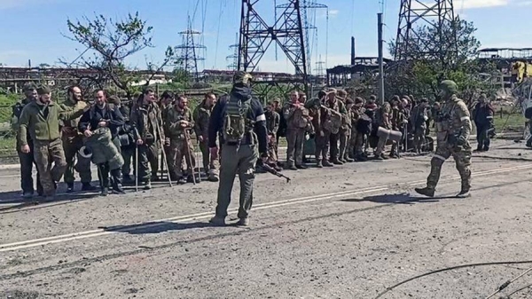 Ukrainian defenders of Mariupol’s Azovstal steel factory surrender as Russia declares victory in Mariupol. — courtesy photo