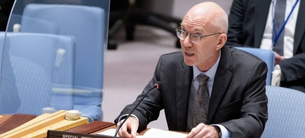James Swan, Special Representative of the Secretary-General and Head of the UN Assistance Mission in Somalia (file photo).
