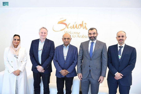 Alswaha meets with tech firm execs, ITU officials to promote growth of digital economy