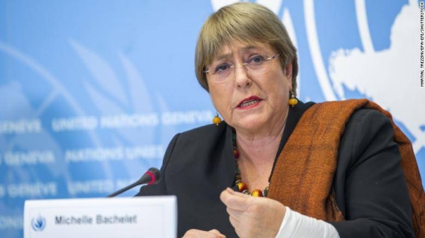 UN High Commissioner for Human Rights Michelle Bachelet