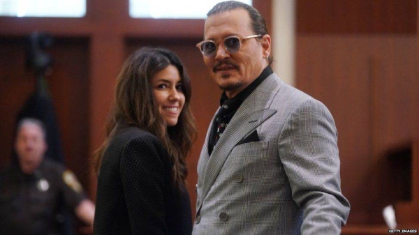 Johnny Depp's lawyer says 'abuser in the courtroom' is Amber Heard