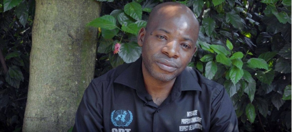Delu Lusambia is the project manager and coordinator of SYAM.