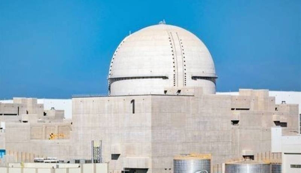This undated file photo released by Korea Electric Power Corp. is the first reactor of the Barakah nuclear plant of the United Arab Emirates. — courtesy Yonhap