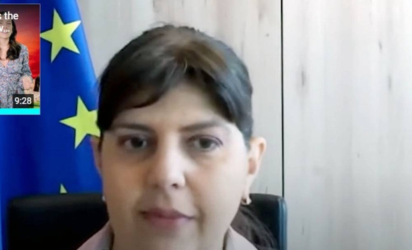 Laura Kövesi, chief prosecutor at the European Public Prosecutor’s Office (EPPO)