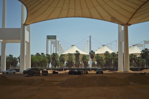 The Hajj Terminal at King Abdul Aziz International Airport in Jeddah was designed by Skidmore, Owings & Merrill in 1981 and was the recipient of the 1983 Aga Khan Award for Architecture.