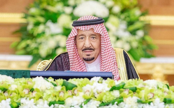 Custodian of the Two Holy Mosques King Salman chaired the Cabinet session on Tuesday afternoon at Al-Salam Palace in Jeddah.