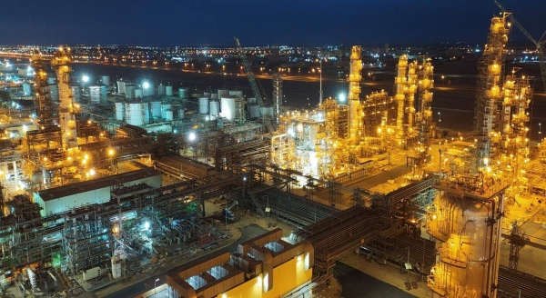 Farabi Petrochemicals Linear Alkyl Benzene (LAB) plant located in Jubail Industrial City.