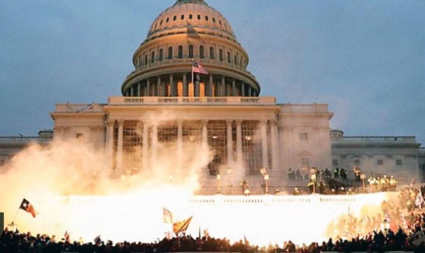 File photo of 2021 US Capitol riots.