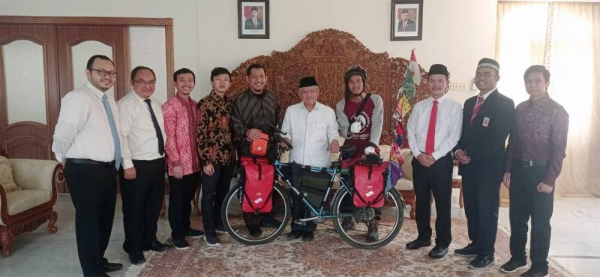 Muhammad Fauzan at Indonesian Consulate General in Jeddah