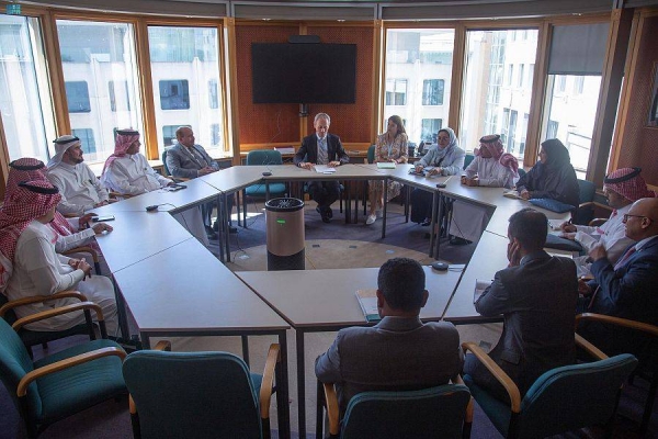 The Saudi side of the Saudi-Belgian Parliamentary Friendship Committee, headed by Dr. Ayman Bin Saleh Fadel, met here Monday with Director General of Bilateral Relations at the Belgian Ministry of Foreign Affairs Jeroen Cooreman, on the sidelines of the committee’s visit to the European Parliament.