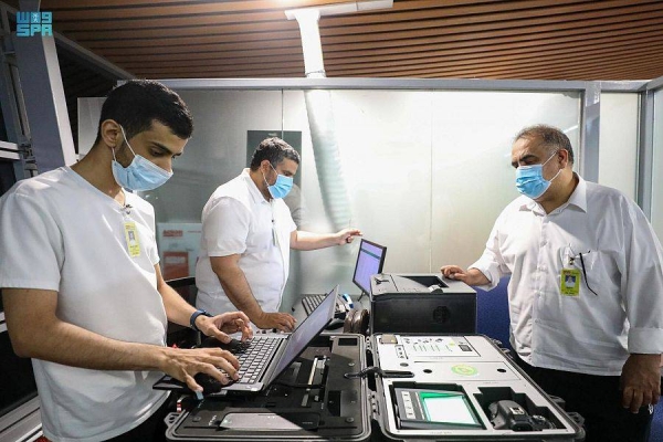 SDAIA: Over 60 workstations operate around clock to serve pilgrims