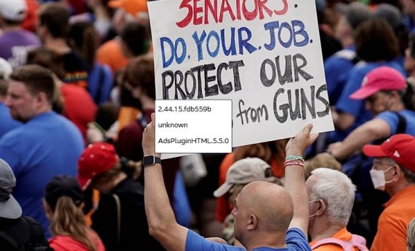 Thousands joined gun control rallies across the US.