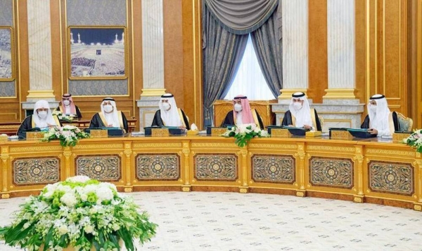 Custodian of the Two Holy Mosques King Salman chaired the Cabinet's session on Tuesday afternoon at Al-Salam Palace in Jeddah.