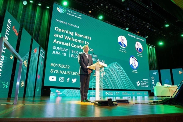 The two-day conference kicked off with an opening remark by KAUST president, Dr. Tony Chan.