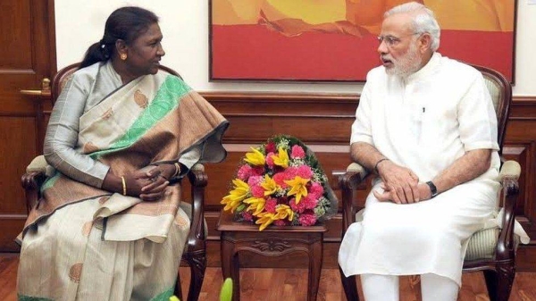 Droupadi Murmu was chosen from among 20 names under consideration.