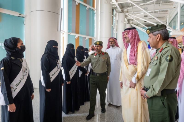 Madinah Emir Prince Faisal Bin Salman inspected the Hajj Terminal Complex at Prince Mohammed Bin Abdulaziz International Airport in Madinah, to monitor the services provided by government agencies to the pilgrims.
