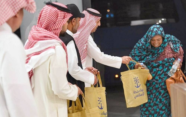 The Jeddah Islamic Port Monday received 1,183 pilgrims, representing the final Hajj batch coming through the sea from Sudan on board Amanah ship.