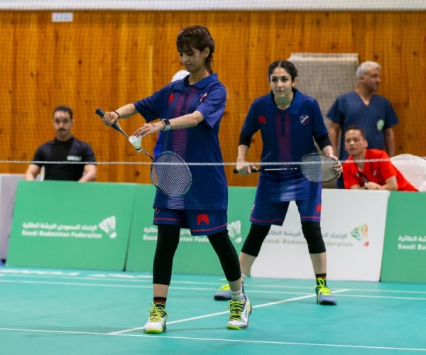 The Kingdom's Women's Badminton Championship kicked off Monday in Riyadh with the participation of 60 players.
