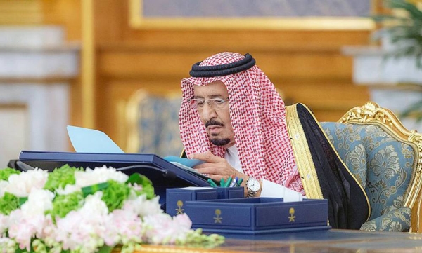 Custodian of the Two Holy Mosques King Salman chaired the Cabinet session on Tuesday afternoon at Al-Salam Palace in Jeddah.