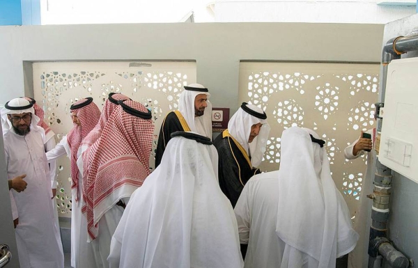 Prince Khaled Al-Faisal, advisor to Custodian of the Two Holy Mosques, governor of Makkah Region, and president of the Central Hajj Committee, extended gratitude to the wise leadership for the great care and interest to the Two Holy Mosques and what it provided of potential to serve pilgrims.
