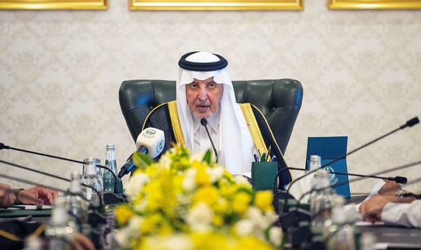 Prince Khaled Al-Faisal, advisor to Custodian of the Two Holy Mosques, governor of Makkah Region, and president of the Central Hajj Committee, extended gratitude to the wise leadership for the great care and interest to the Two Holy Mosques and what it provided of potential to serve pilgrims.
