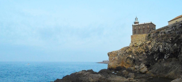 Spanish enclave of Melilla near the border with Morocco.