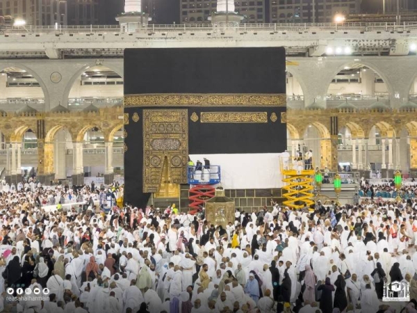 The Kaaba is draped in a new Kiswa every year due to the sanctity of the building.