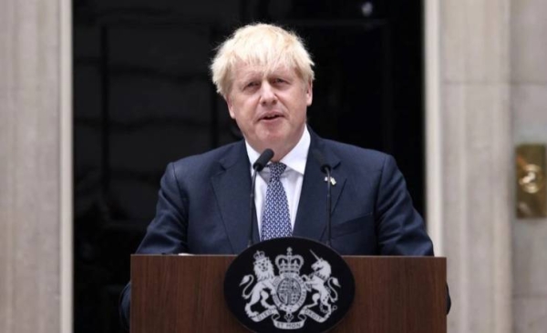 Bowing to the inevitable as more than 50 ministers quit and lawmakers said he must go, an isolated and powerless Johnson spoke outside his Downing Street to confirm he would resign.