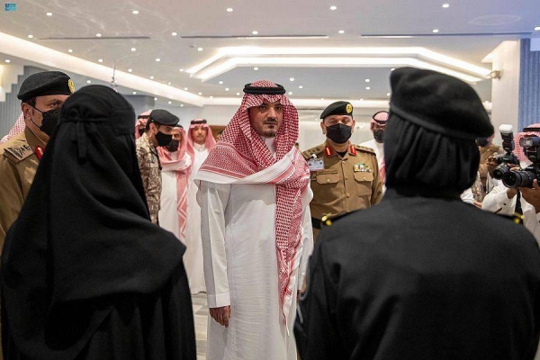 Interior Minister monitors security work in Mina Center