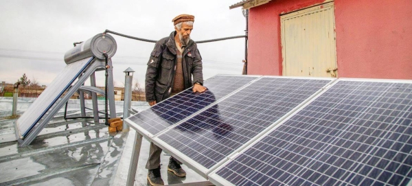 The United Nations flag flies at half-mast at UN Headquarters. — courtesy UN Photo/Mark Garten




A health center in Afghanistan is using renewable energy reducing the reliance on fossil fuels which are contributing to climate change. — courtesy UNDP Afghanistan


