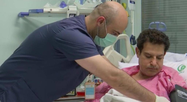 A medical staff at the Heart Center in King Abdullah Medical City in Makkah successfully managed to save the life of Refatiani.