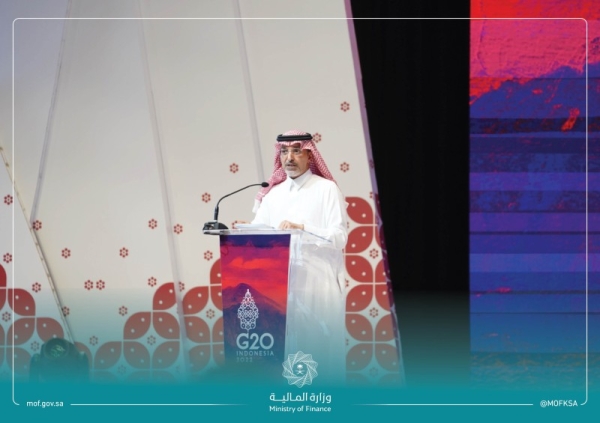 Minister of Finance Muhammad Al-Jadaan participates in the third meeting of finance ministers and central bank governors of the G20 under the Indonesian presidency.